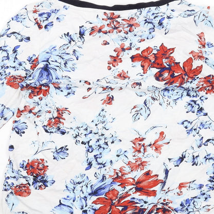 Womens UK Size 8 Marks and Spencer White Basic Blouse