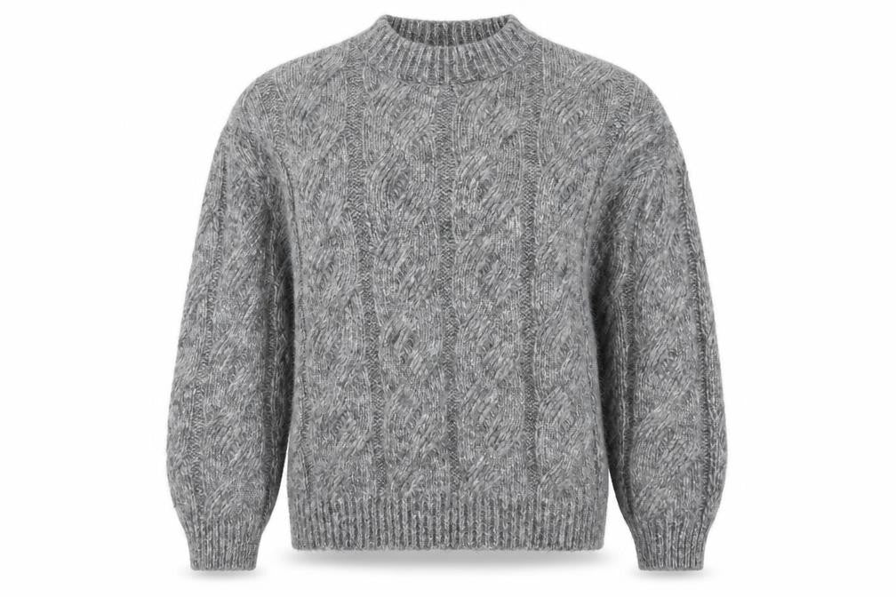 Womens UK Size M Marks and Spencer Grey Pullover Jumper