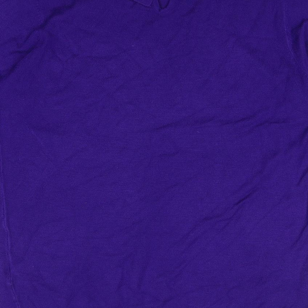 Womens UK Size 12 Debenhams Purple Pullover Jumper