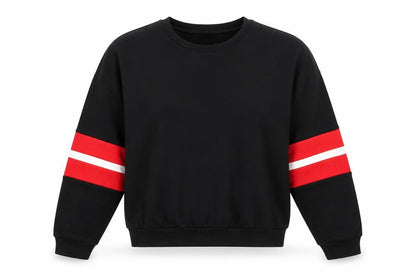 Womens UK Size M Bershka Black Pullover Sweatshirt
