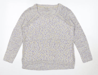 Womens UK Size 14 M&Co Yellow Pullover Jumper