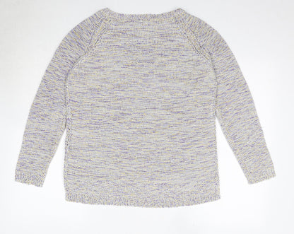 Womens UK Size 14 M&Co Yellow Pullover Jumper
