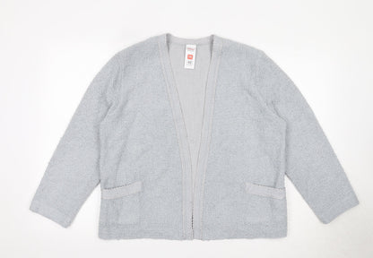 Womens UK Size 14 St Michael Grey Cardigan Jumper