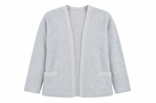 Womens UK Size 14 St Michael Grey Cardigan Jumper