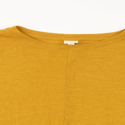Womens UK Size S H&M Yellow Basic Blouse
