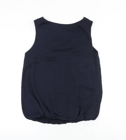 Womens UK Size 8 Dorothy Perkins Blue Basic Tank