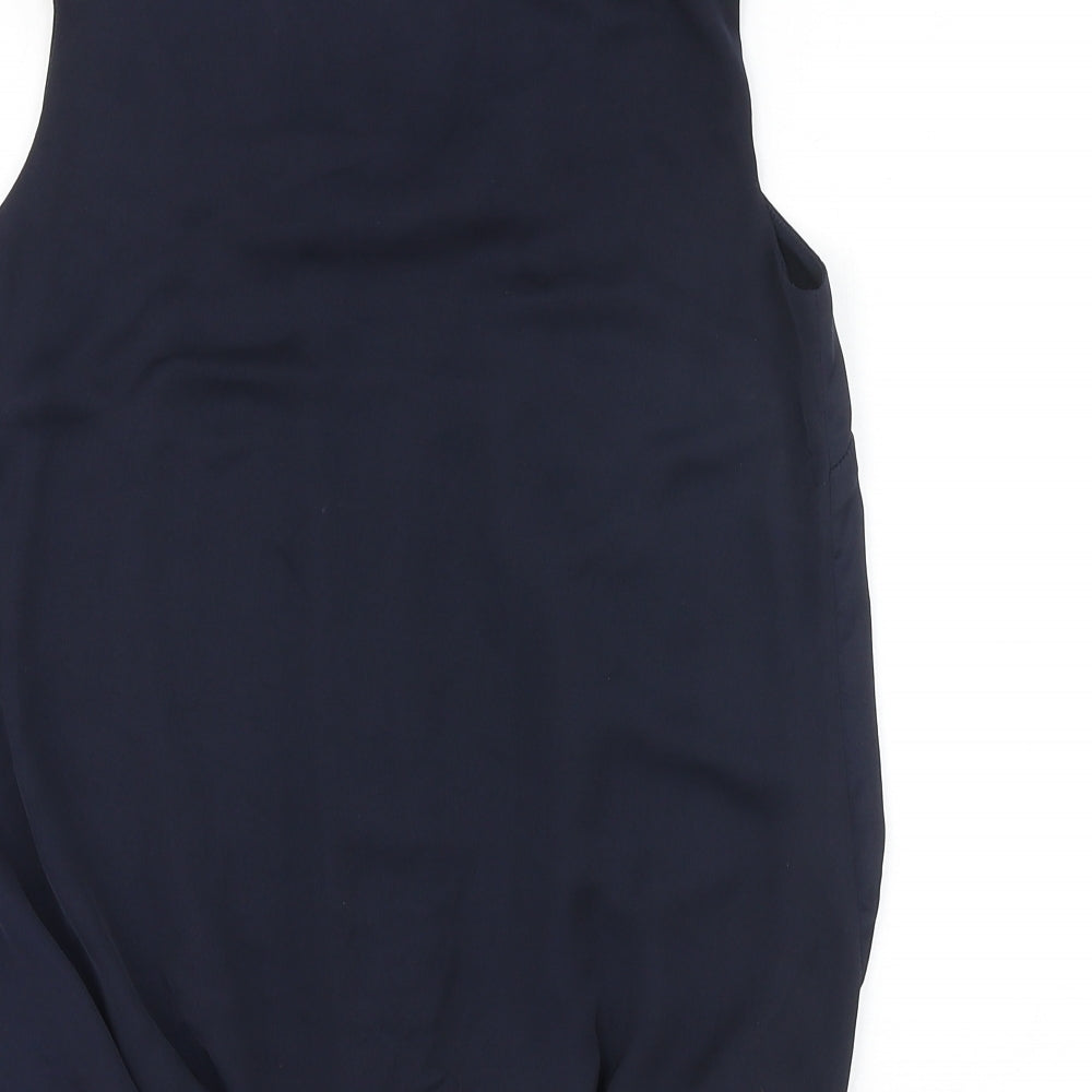 Womens UK Size 8 Dorothy Perkins Blue Basic Tank