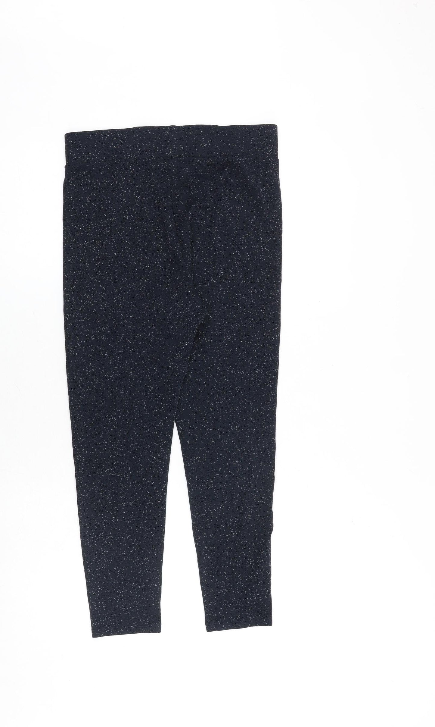 Womens UK Size 10 Marks and Spencer Regular Fit  Blue Trousers
