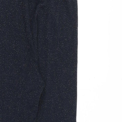 Womens UK Size 10 Marks and Spencer Regular Fit  Blue Trousers