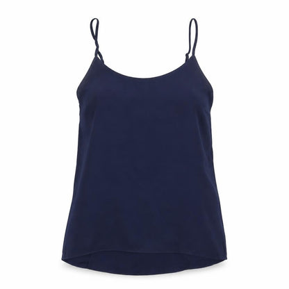 Womens UK Size 8 Oasis Blue Basic Tank