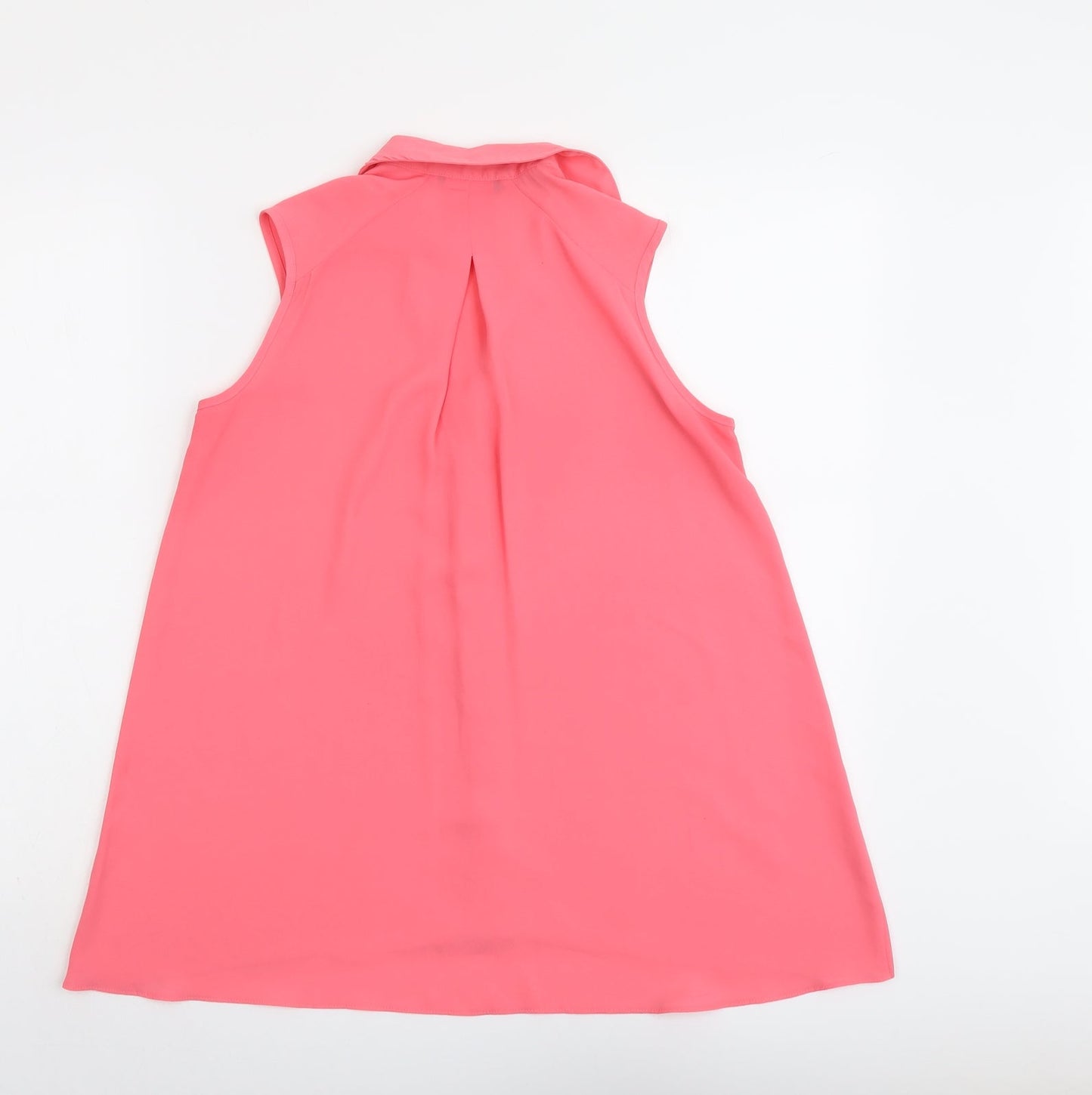 Womens UK Size 8 Dorothy Perkins Pink Basic Button-Up