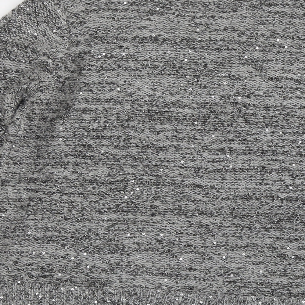 Womens UK Size 10 Marks and Spencer Grey Pullover Jumper