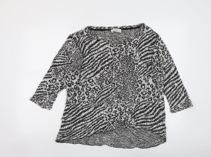 Womens UK Size 12 NEXT Black Pullover Jumper