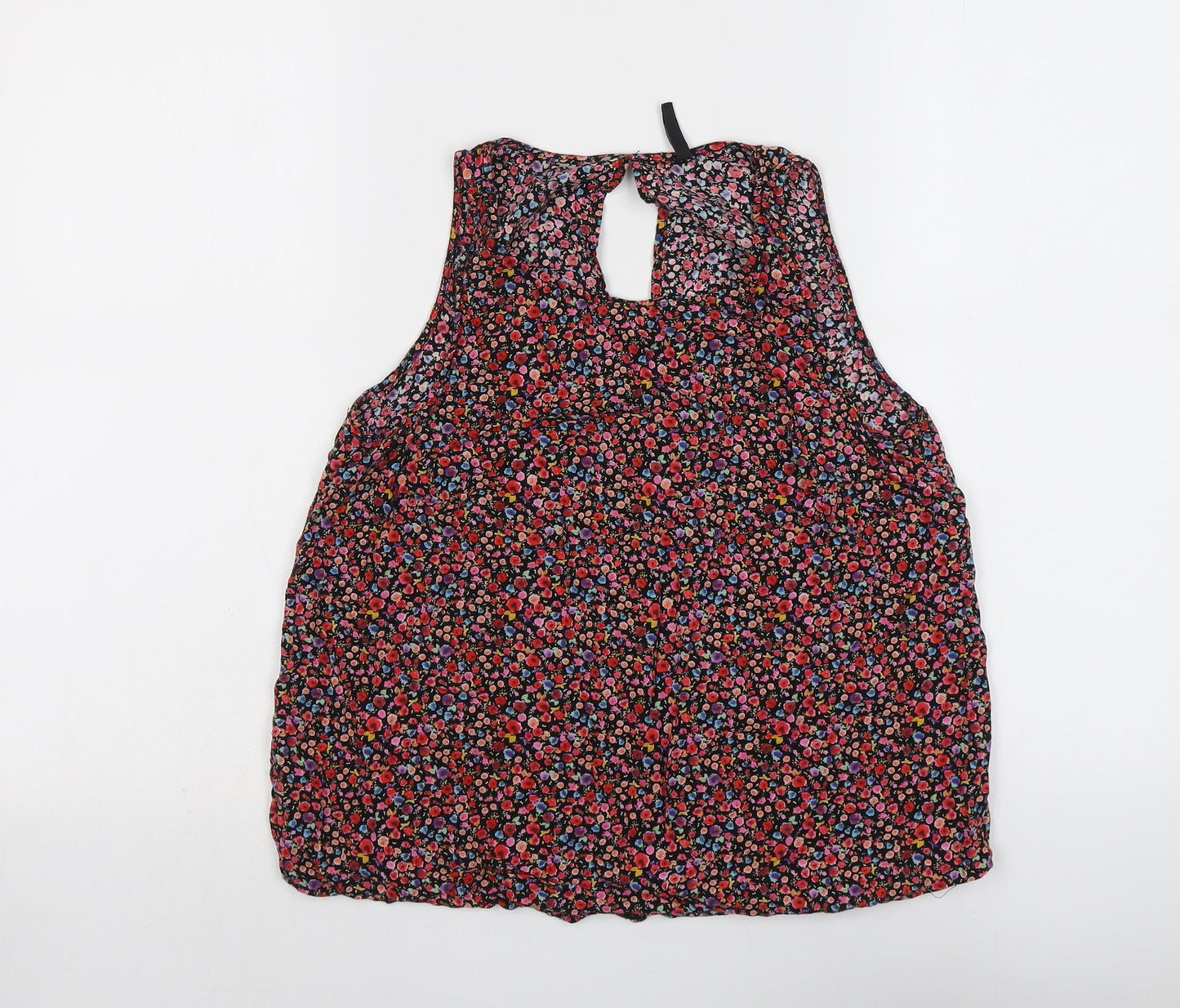 Womens UK Size M Stradivarius Multicoloured Basic Blouse