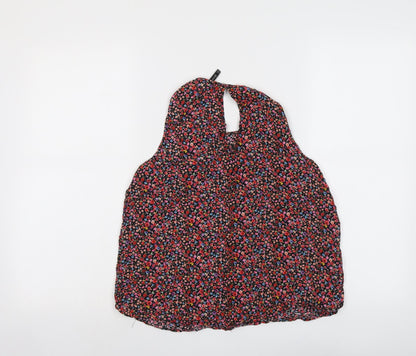 Womens UK Size M Stradivarius Multicoloured Basic Blouse