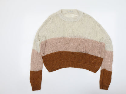 Womens UK Size XS VILA Multicoloured Pullover Jumper