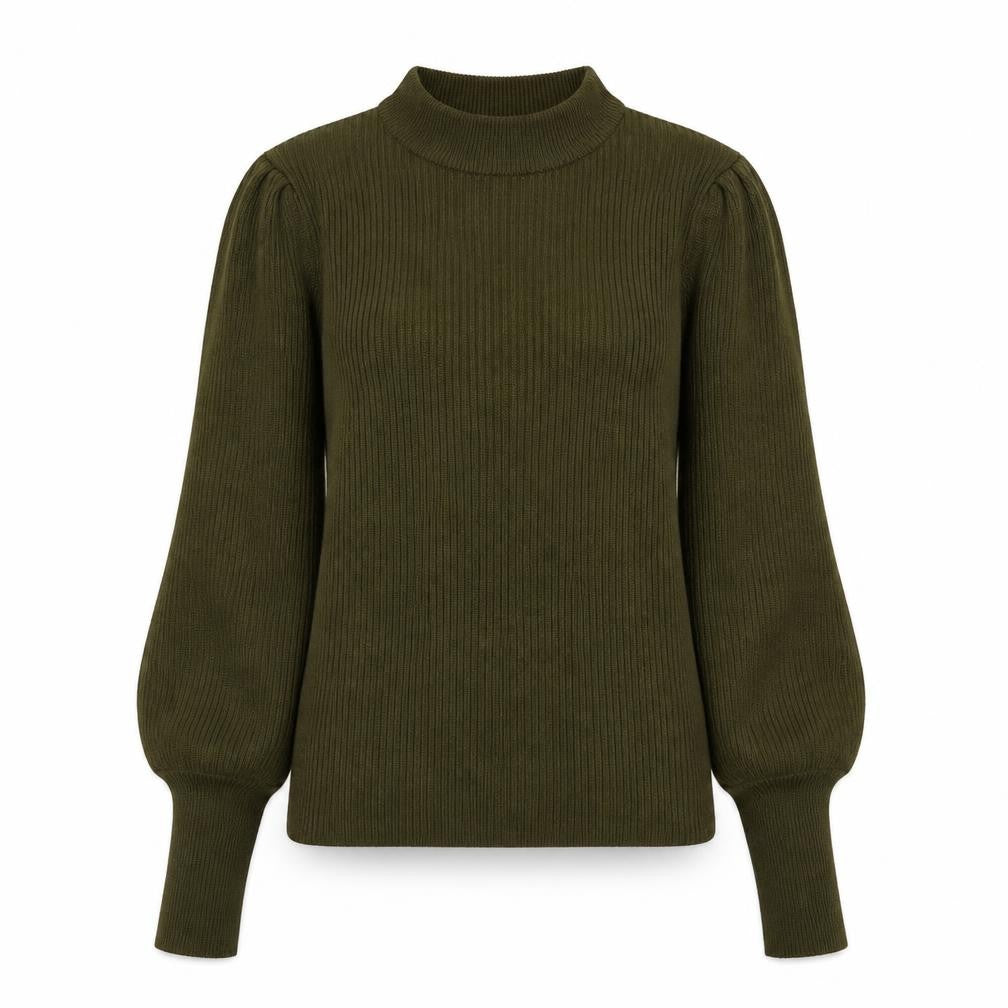 Womens UK Size S Brave Soul Green Pullover Jumper
