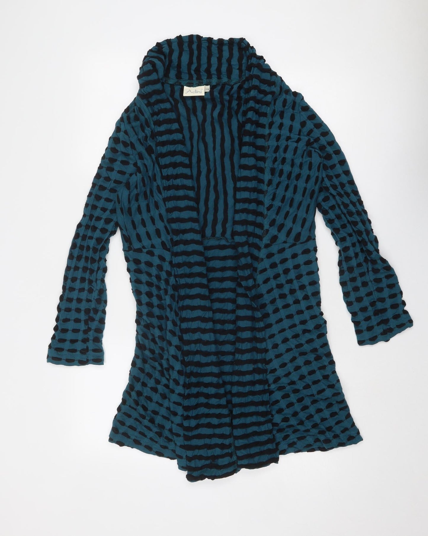 Womens UK Size S Adini Blue Cardigan Jumper