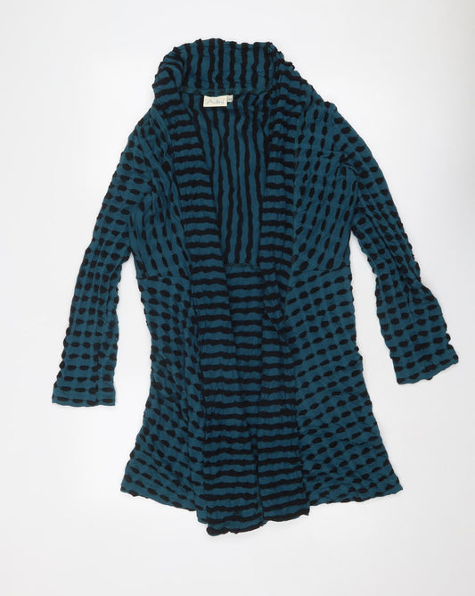 Womens UK Size S Adini Blue Cardigan Jumper