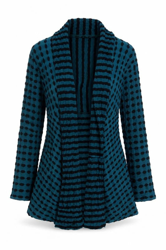 Womens UK Size S Adini Blue Cardigan Jumper