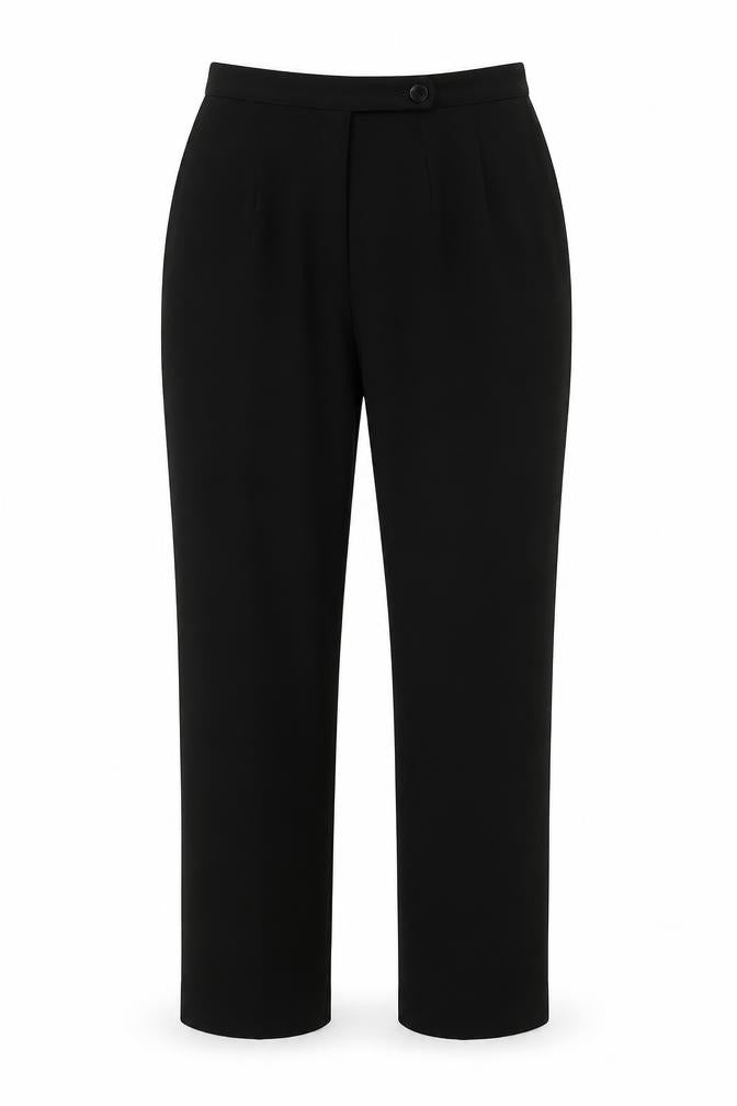 Womens UK Size 14 St Bernard Regular Fit Chino Black Trousers