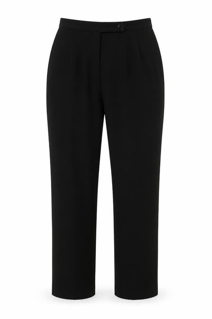 Womens UK Size 14 St Bernard Regular Fit Chino Black Trousers