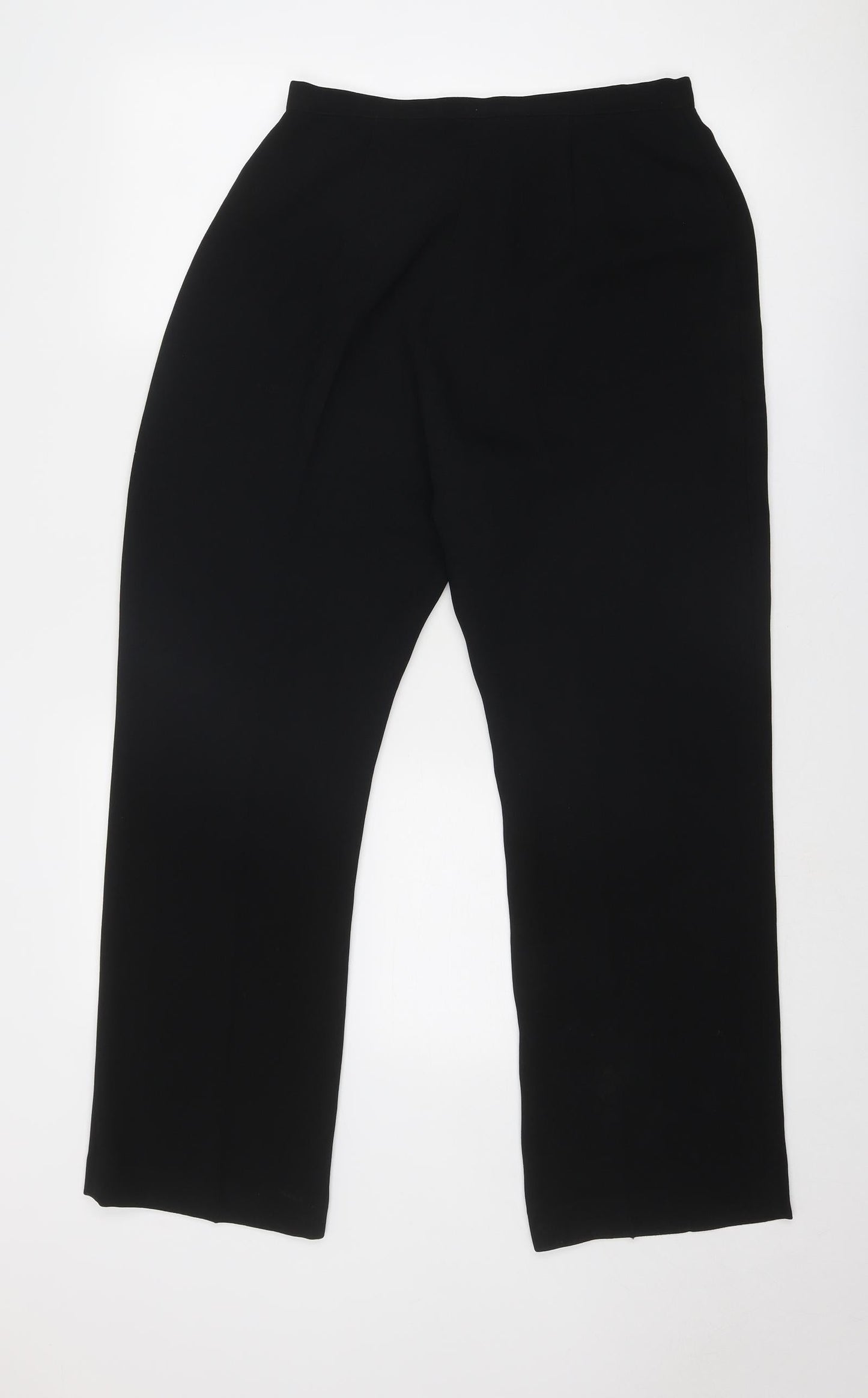 Womens UK Size 14 St Bernard Regular Fit Chino Black Trousers