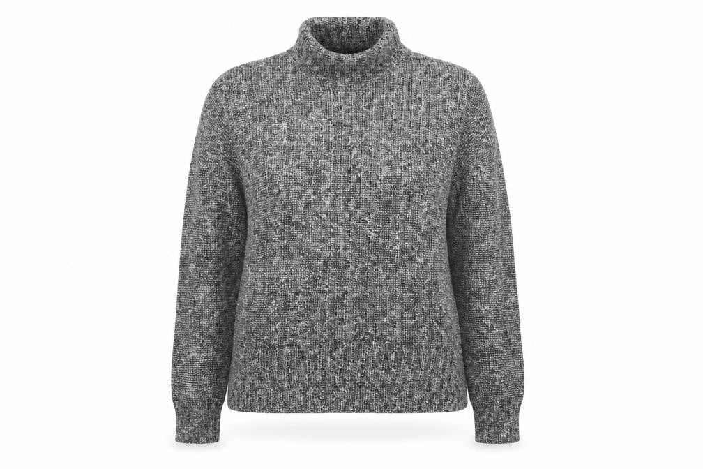 Womens UK Size 10 Topshop Grey Pullover Jumper