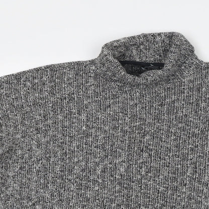 Womens UK Size 10 Topshop Grey Pullover Jumper