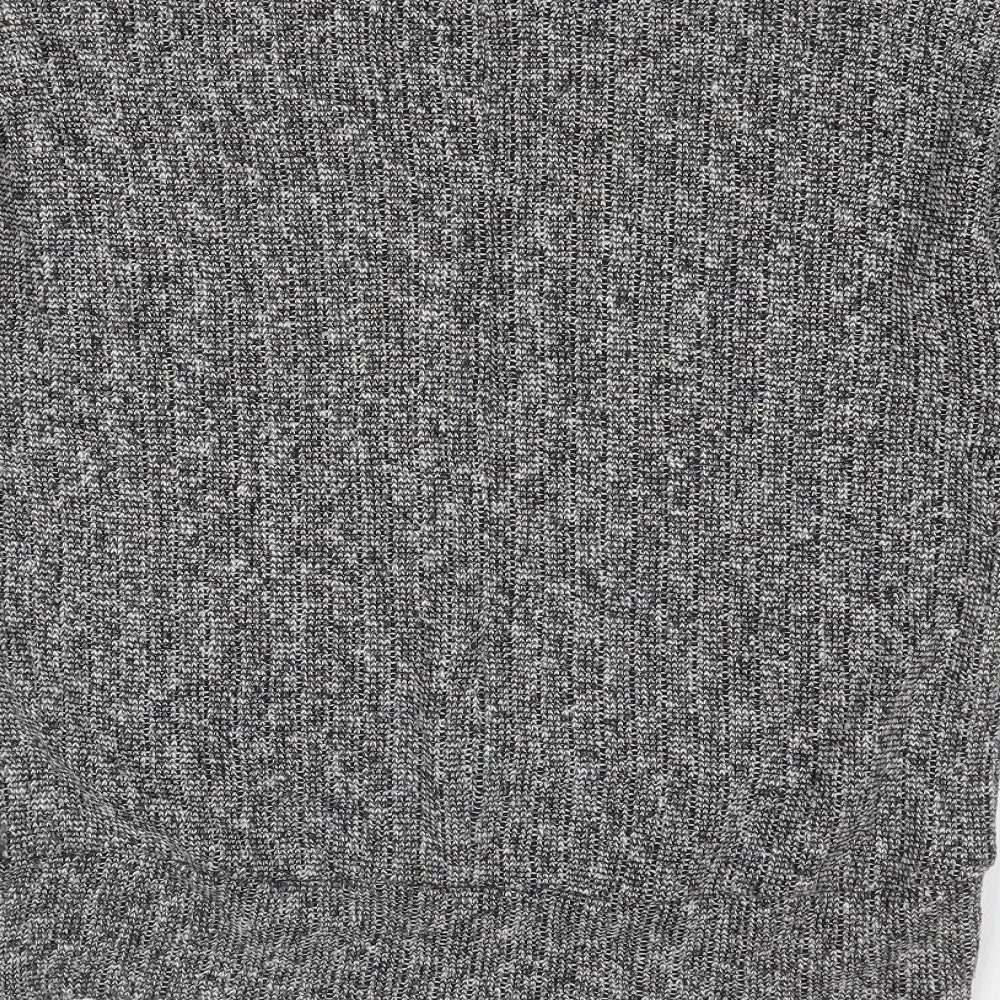 Womens UK Size 10 Topshop Grey Pullover Jumper