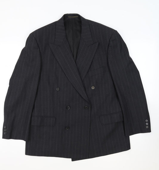 Mens UK Size 42 Marks and Spencer Regular Grey Suit Jacket