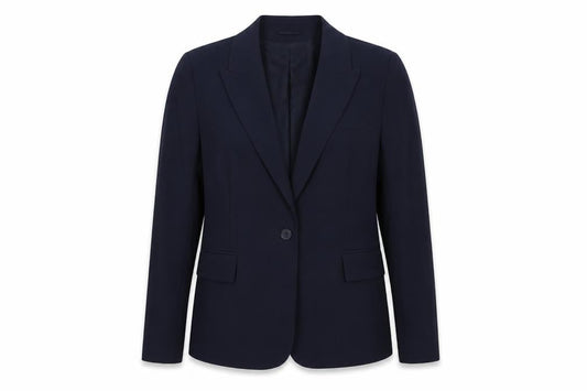 Womens UK Size 14 Marks and Spencer Regular Blue Suit Jacket