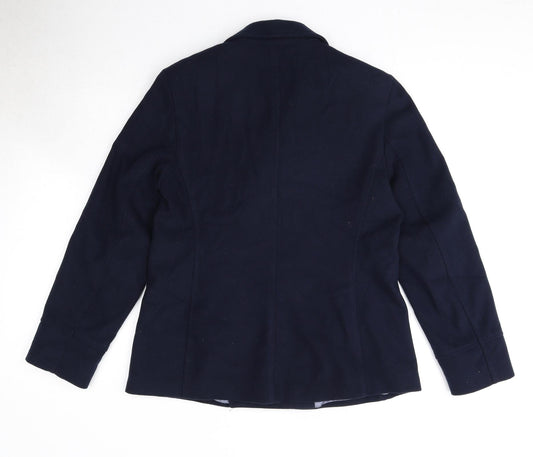 Womens UK Size 12 Marks and Spencer Blue Jacket