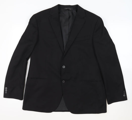 Mens UK Size 42 Skopes Regular Black Suit Jacket
