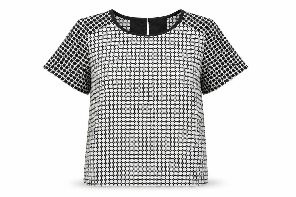 Womens UK Size 10 Oasis Black Basic Blouse