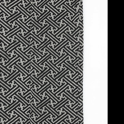 NEXT Womens Black Geometric Polyester Straight & Pencil Skirt Size 8 Zip