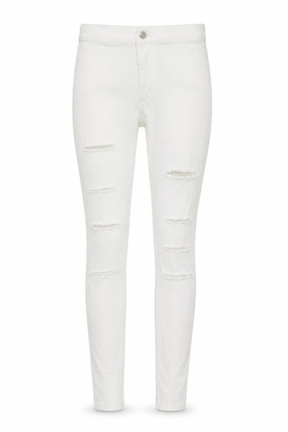 Womens UK Size 28 in Topshop Regular Fit Skinny White Jeans