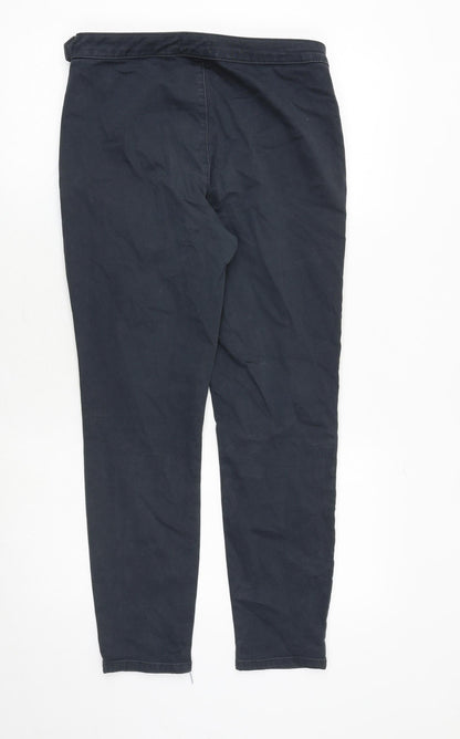 Phase Eight Womens Grey Cotton Skinny Jeans Size 30 in Regular Zip