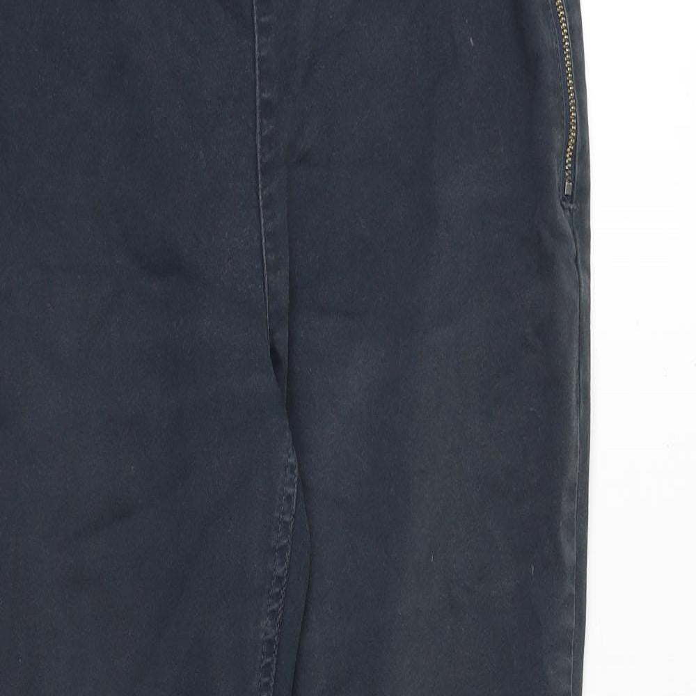 Phase Eight Womens Grey Cotton Skinny Jeans Size 30 in Regular Zip