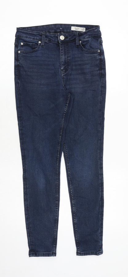 Womens UK Size 10 Marks and Spencer Slim Fit Skinny Blue Jeans