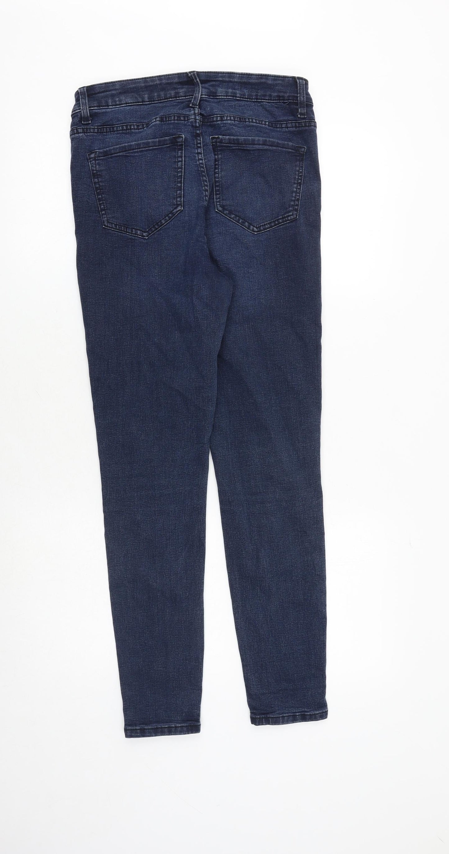 Womens UK Size 10 Marks and Spencer Slim Fit Skinny Blue Jeans
