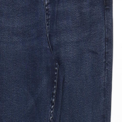 Womens UK Size 10 Marks and Spencer Slim Fit Skinny Blue Jeans