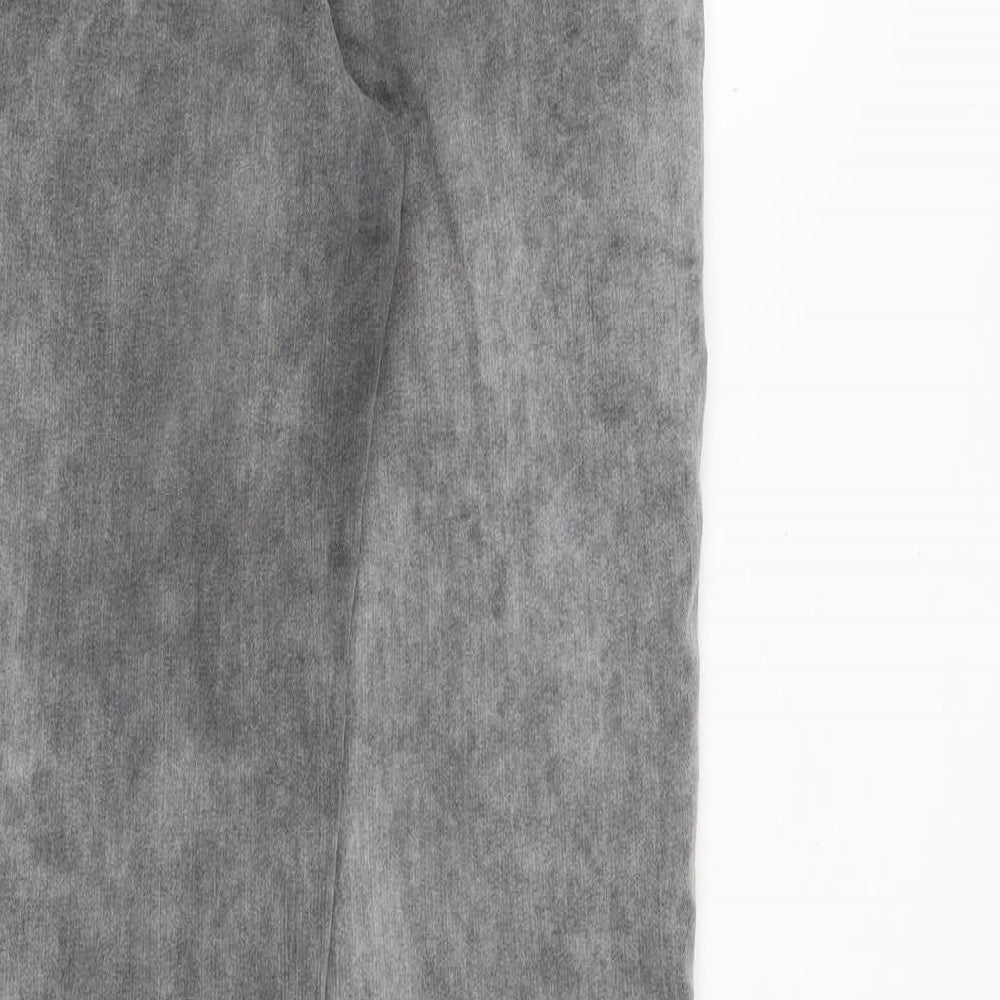 Womens UK Size 10 H&M Regular Fit Skinny Grey Jeans