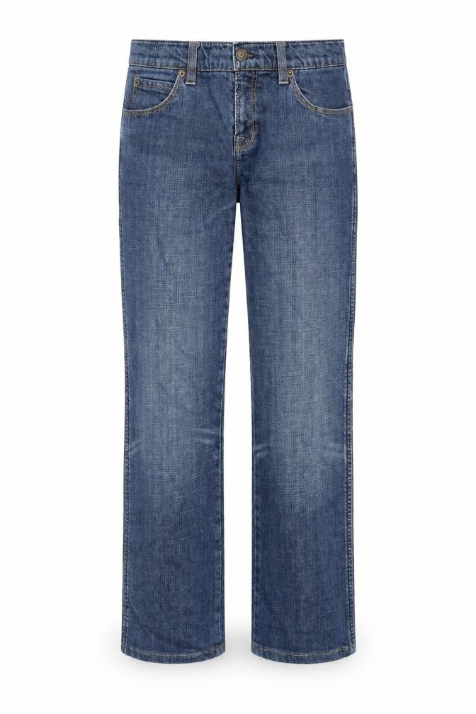 Womens UK Size 10 Warehouse Extra-Slim Fit Straight Blue Jeans