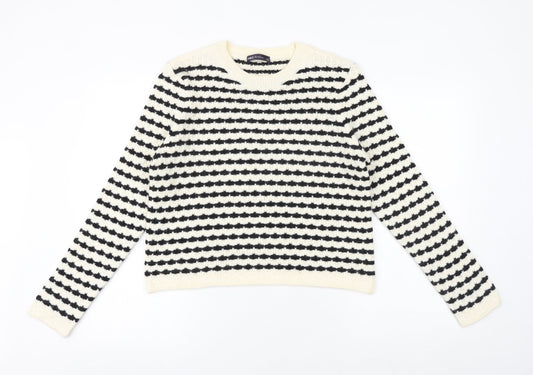 Womens UK Size M Marks and Spencer Black Pullover Jumper