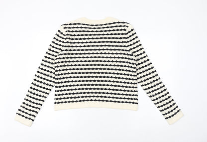 Womens UK Size M Marks and Spencer Black Pullover Jumper