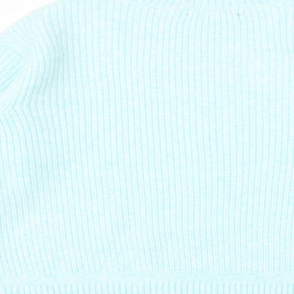 Womens UK Size M Marks and Spencer Blue Pullover Jumper