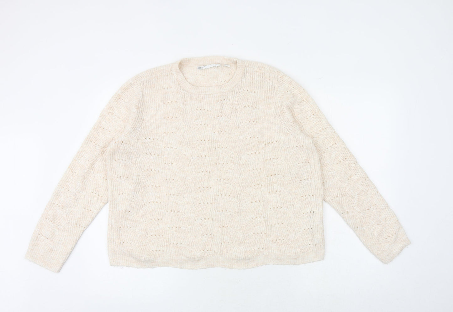 Womens UK Size XL Only Pink Pullover Jumper