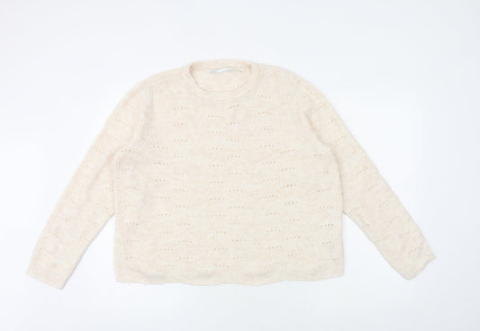 Womens UK Size XL Only Pink Pullover Jumper