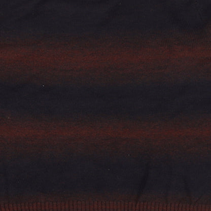 Marks and Spencer Mens Multicoloured Round Neck Polyester Pullover Jumper Size L Long Sleeve